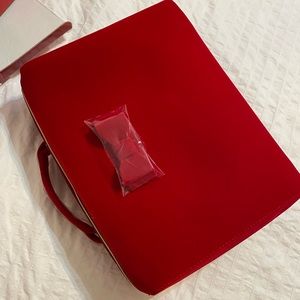 Estée Lauder Red Makeup Bag